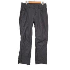 Prana Womens Halle Roll up Hiking Pants 10 Gray Standard Fit Zion Outdoor