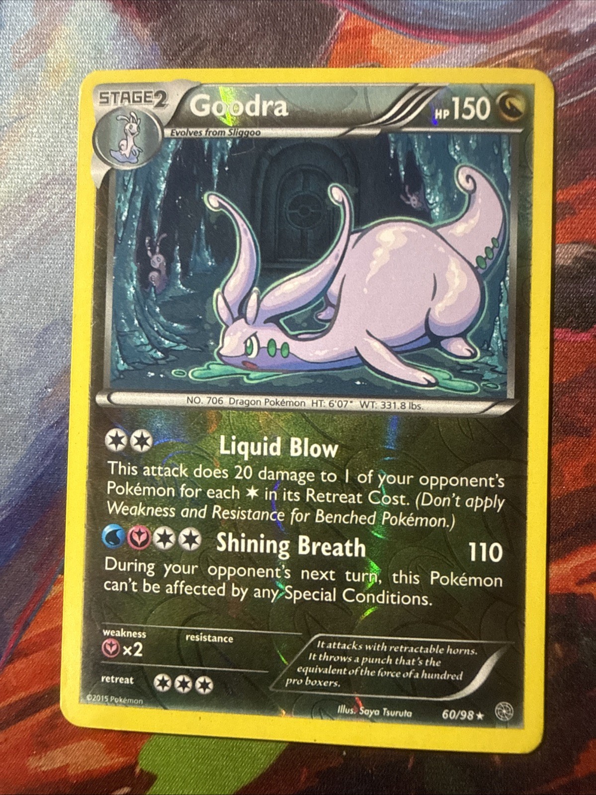 Goodra [Reverse Holo] #60 Pokemon Ancient Origins