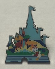 Tokyo Disney Attractions Castles Mystery Japan Pin - Huey Duck Splash Mountain