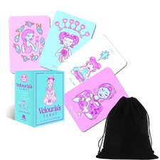 Velouria's Tarot Cards - Intuitive Fortune Telling Card Game With Bag