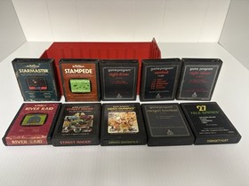 Atari 2600 System Bundle with Console, Games, Joystick, Paddles, and More LOT