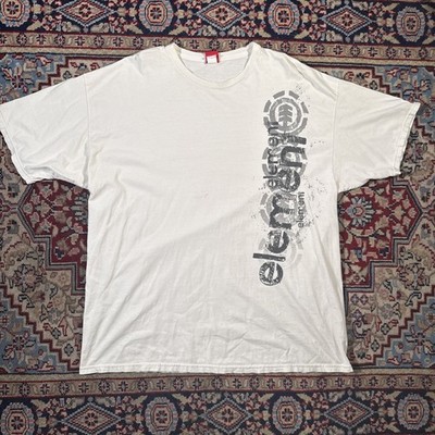 Y2K element skateboard streetwear skate black XXL T Shirt