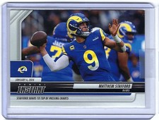 MATTHEW STAFFORD 2025 PANINI INSTANT CARD 402 LOS ANGELES RAMS 1 OF 67
