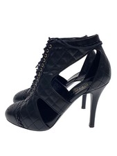 CHANEL High Heel Pumps EU36 US5.5 Black