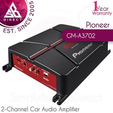 Pioneer GM-A3702 2-Channel Brückbarer Auto Audio Verstärker │ 500W Max Power │