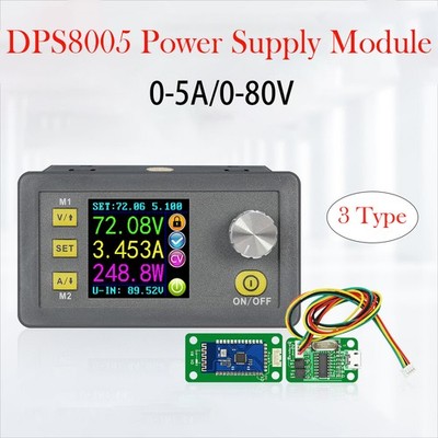 Regelbar Digital LCD DC80V/5A Einstellbar Converter Netzteil Buck Modul CC CV