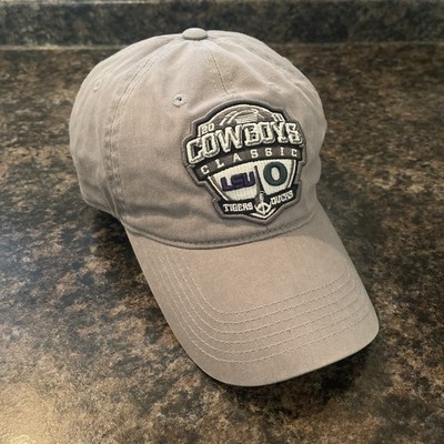 2011 Cowboys Classic Hat Grey Adjustable LSU/O Tigers Vs Ducks Embroidered Logo