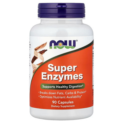 NOW Foods Super Enzymes 90 Capsules