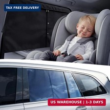 Nmoiss 2026 Upgraded Car Window Shades for Baby Double Skin-Friendly Blackout