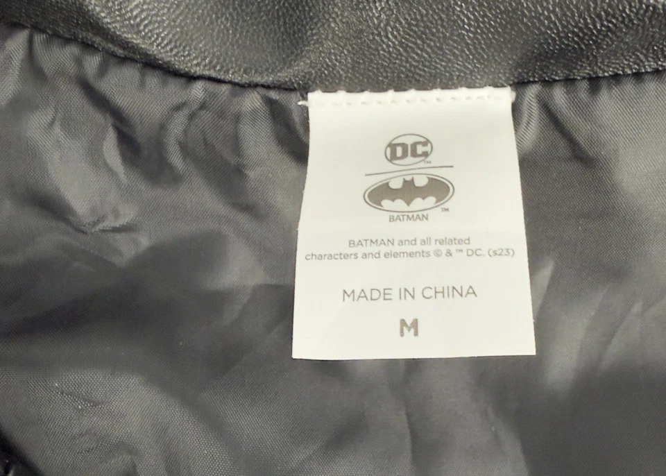 DC Catwoman Faux Leather Jacket Womens Medium Brand New With Tags - Image 2 of 4