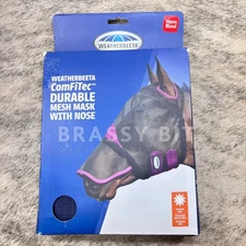 WeatherBeeta UV Fly Mask w/ Nose WarmBlood Sz