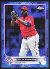 2022 Topps Chrome Sapphire Edition Michael Pineda #189 Minnesota Twins