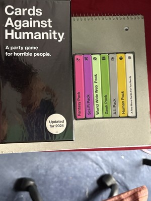 Cards Against Humanity Lot Updated Box for 2024 And Nerd Bundle
