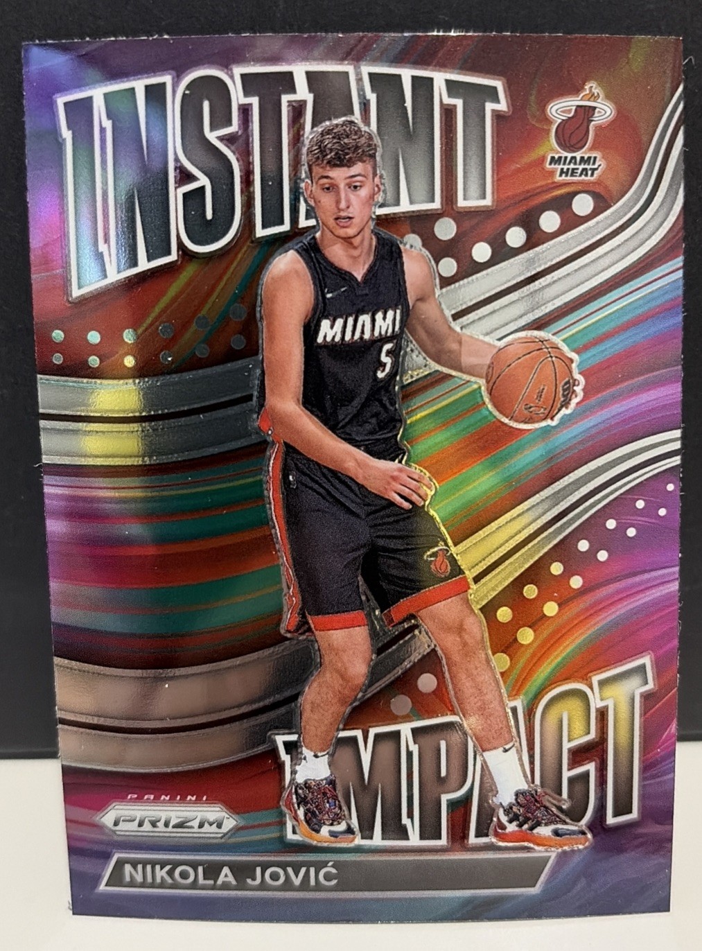 2022-23 Panini Prizm Instant Impact Nikola Jovic #7