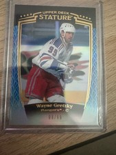 2024-25 Upper Deck Stature Wayne Gretzky Blue Parallel #98/99