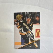 1993-94 Leaf Bryan Trottier Pittsburgh Penguins NHL Ice Hockey Card #318