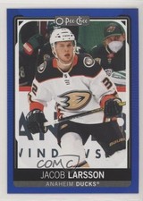 2021-22 O-Pee-Chee Blue Border Jacob Larsson #170 n1u