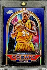 Shaquille O'Neal 2023-24 Topps Cosmic Chrome Basketball Cosmic Heroes #CH-17 SSP