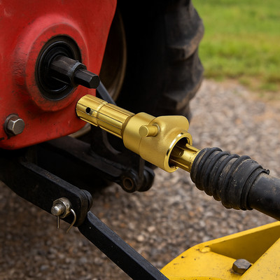 PTO Extension Adapter 6-Spline 1-3/8'' Male x Female   Fits Tractors & Implements