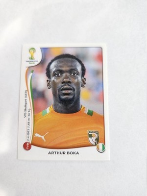 2014 Panini FIFA World Cup Brasil Arthur Boka #228 Ivory Coast Soccer Base