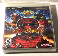 Chaotic: Shadow Warriors (Sony PlayStation 3, 2009) New PS3