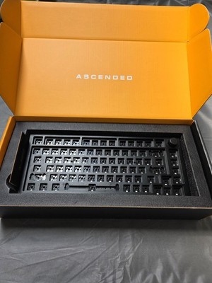 Glorious GMMK Pro Barebones 75% Mechanical Gaming Keyboard Slate Black