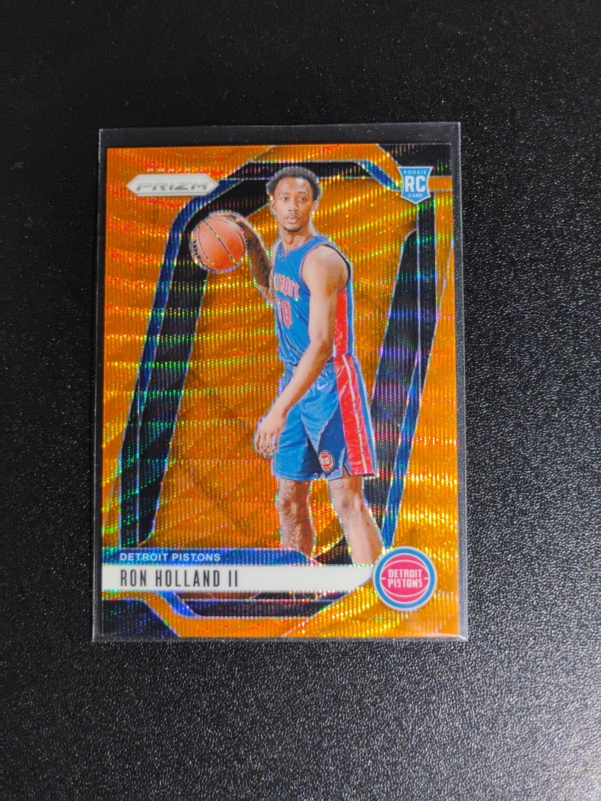 2024-25 Panini Prizm Ron Holland II #269 Orange Wave Prizm /60 (RC)