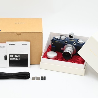 Voigtlander Bessa T 101 Years Model Navy Heliar 50mm F3.5 [Top Mint] US STOCK