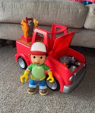 Rare 2007 Handy Manny Transforming Tool Truck Toy