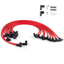 8.5MM High Performance Spark Plug Wire Set Compatible with Chevrolet Chevy GM Sm