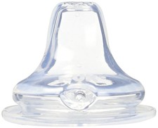 Nuk 8 Pack Clear Silicone Replacement Spouts for Baby Bottles