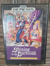 Shining in the Darkness (Sega Genesis, 1991) CIB Not Tested
