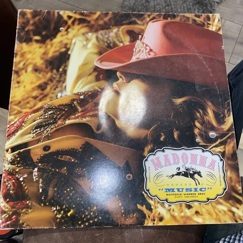 Madonna Music 12" Inch Vinyl Single Record UK 2000 W537T1