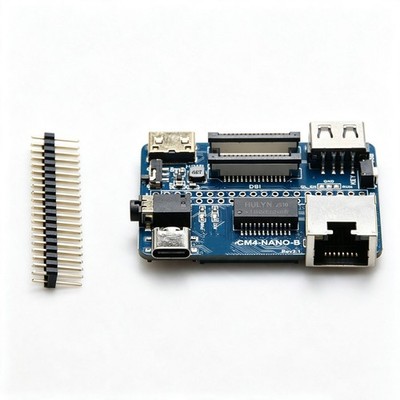 5V Nano Base Board (B) for Raspberry Pi Compute Module 4 Same Size as the CM4