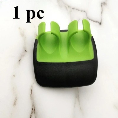 1 Easy and Convenient Black Green Peeler, Sharp Blade, Non Slip Grip, Suitable
