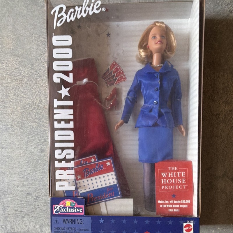 Mattel Barbie President 2000 Fashion Doll Toys"R"Us Exclusive MPN 26288