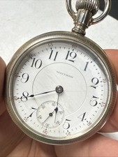 Waltham P.S. Bartlett Model 1883 18s 17J 1906 Open Face Pocket Watch