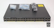 Cisco WS-C2960X-48LPS-L Catalyst 2960X PoE+ 48 Port 4x1G SFP Gigabit Switch