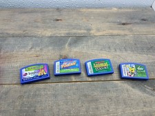 Leapster Leap Frog Electronic Learning Game Cartridges Mixed Lot of 4 Disney