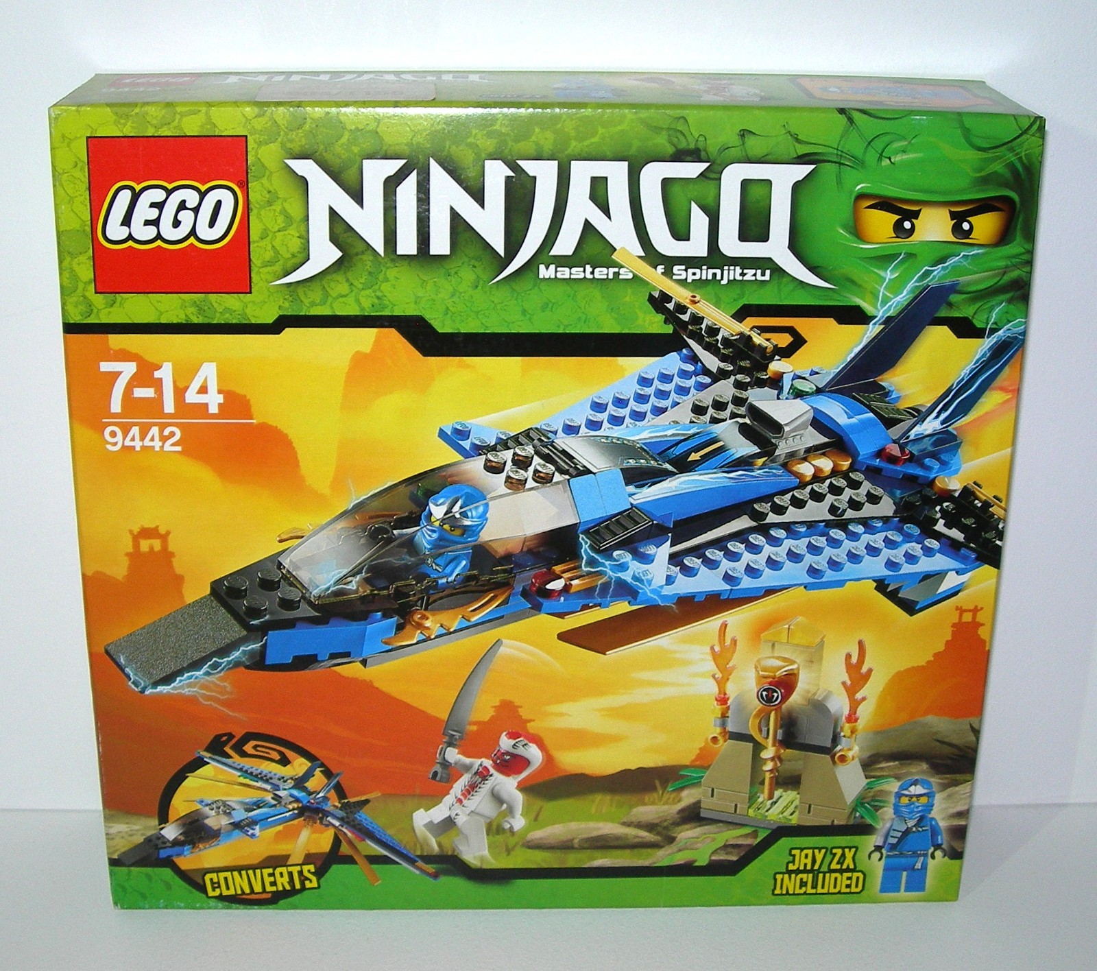LEGO Ninjago 9442 Jay's Storm Fighter - Jay ZX Figure - NINMP