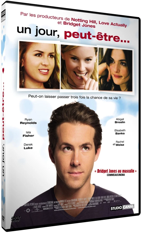 STUDIOCANAL Un jour peut-être / Ryan Reynolds DVD VF NEUF Studio Canal