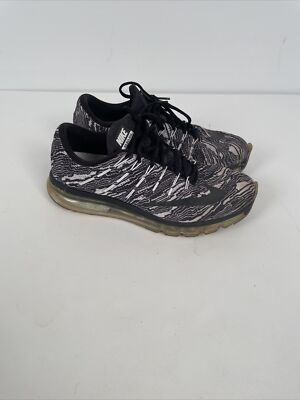 Nike Air Max Print 2016 Black White Oreo Zebra Vapormax Sz Sneakers  Running