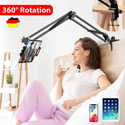 2 IN 1 Tablet-Bodenständer & Desktop-Halterung 360 Tablet Ständer verstellbar