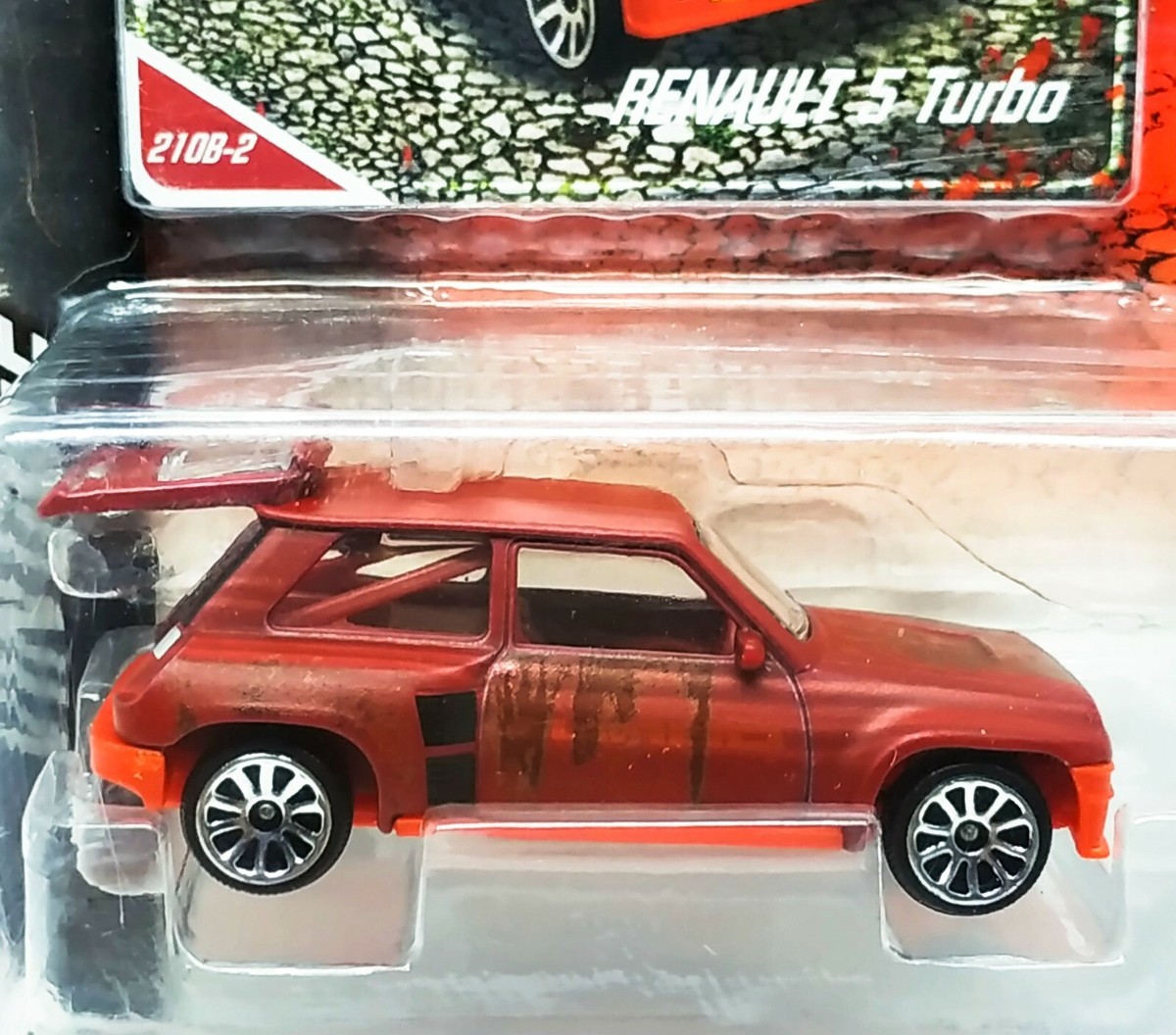 マジョレット　ルノー5 Majorette Renault 5 Turbo Dark Red 1:56 210B no Package