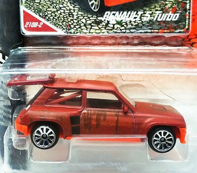 Majorette Renault 5 Turbo Red Vintage Rusty 1:56 210B