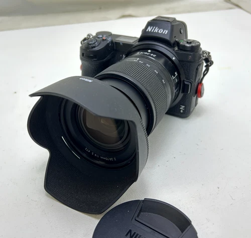 Nikon Z6 24.5MP Digital Camera - Black  with Nikkor 24-70mm F/4 S Zoom Lens