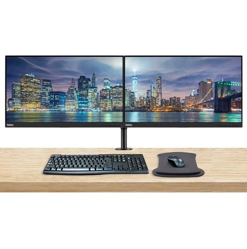 PERFECT WORK FROM HOME SETUP: (2) Dell) Monitors w/stands PLUS MORE