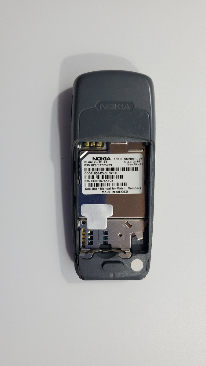 857.Nokia 2126 Very Rare - For Collectors - No Sim Card | eBay