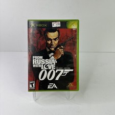 James bond From Russia With Love 007 Original Xbox game w/ manual CIB