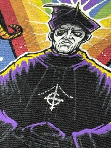 Ghost The Alchemist Shirt Size XL Official BC Black Rock Band Doom Goth - Picture 3 of 7
